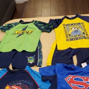 Boys shorts sets 5 all different cartoon character